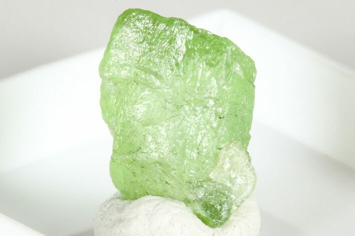 Translucent Green Forsterite (Peridot) Crystal - Norway #379764